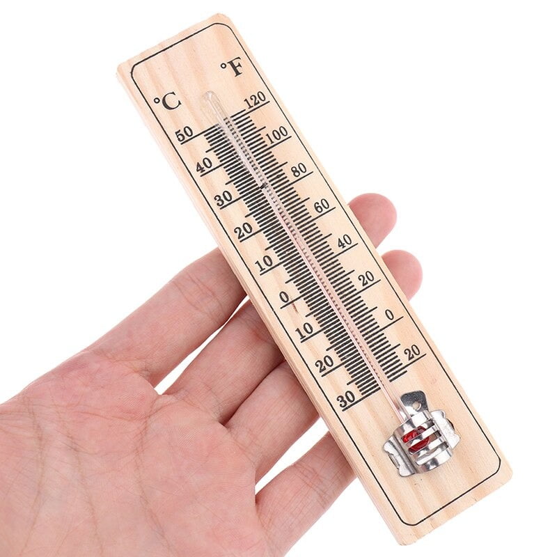 Wood Thermometers for Office Garage Indoor Temperature - Image 4