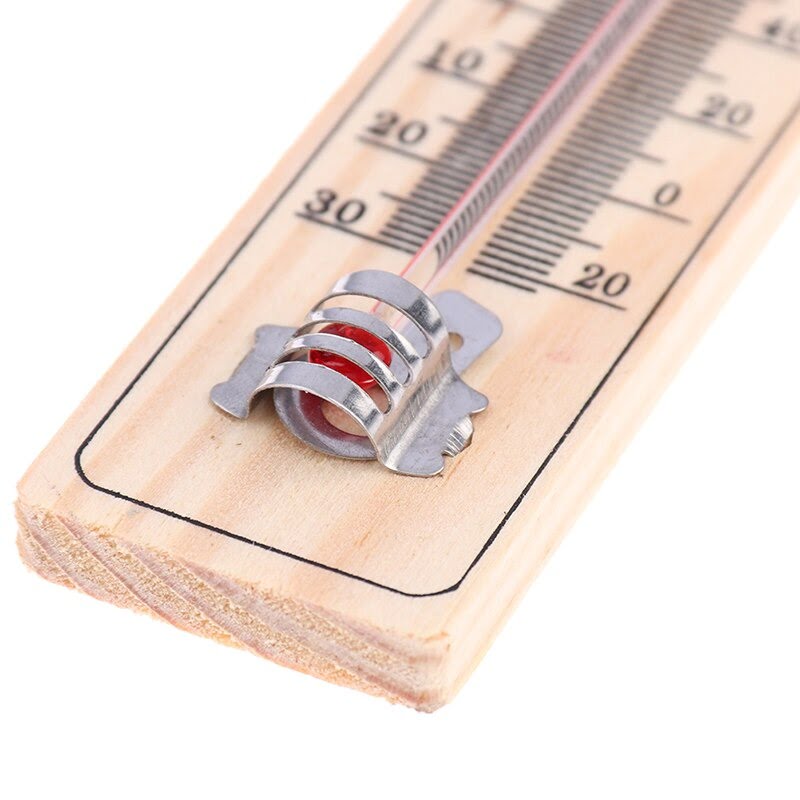 Wood Thermometers for Office Garage Indoor Temperature - Image 3