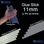 11mm Glue Gun Stick Full Transparent Semi Transparent and Medium White Hot Melt For Craft Hand Repair DIY