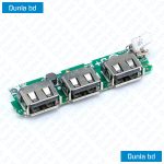 Power Bank Circuit 3 USB 5V 2A 1A Lithium Li-ion 18650 Battery Charging Board LED Indicator