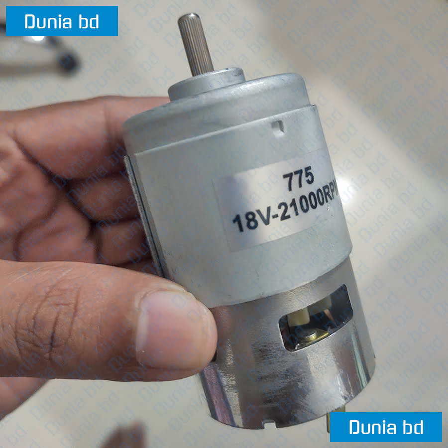 Johnson 775 Motor DC 12V 18V 24V 775-70071 Carbon Brush High-Speed Large Torque Motor for Electric Drill & DIY Tools - Image 4