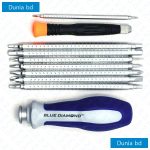 8 in 1 Multi Screwdriver set Blue Diamond Screw driver