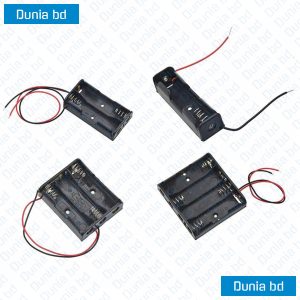 AA Battery Storage Case Box Holder 1 2 3 4 slots