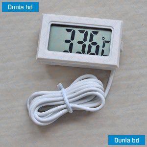 Digital Temperature Mini LCD Display 1M Probe Thermostat Indoor Thermometer Sensor