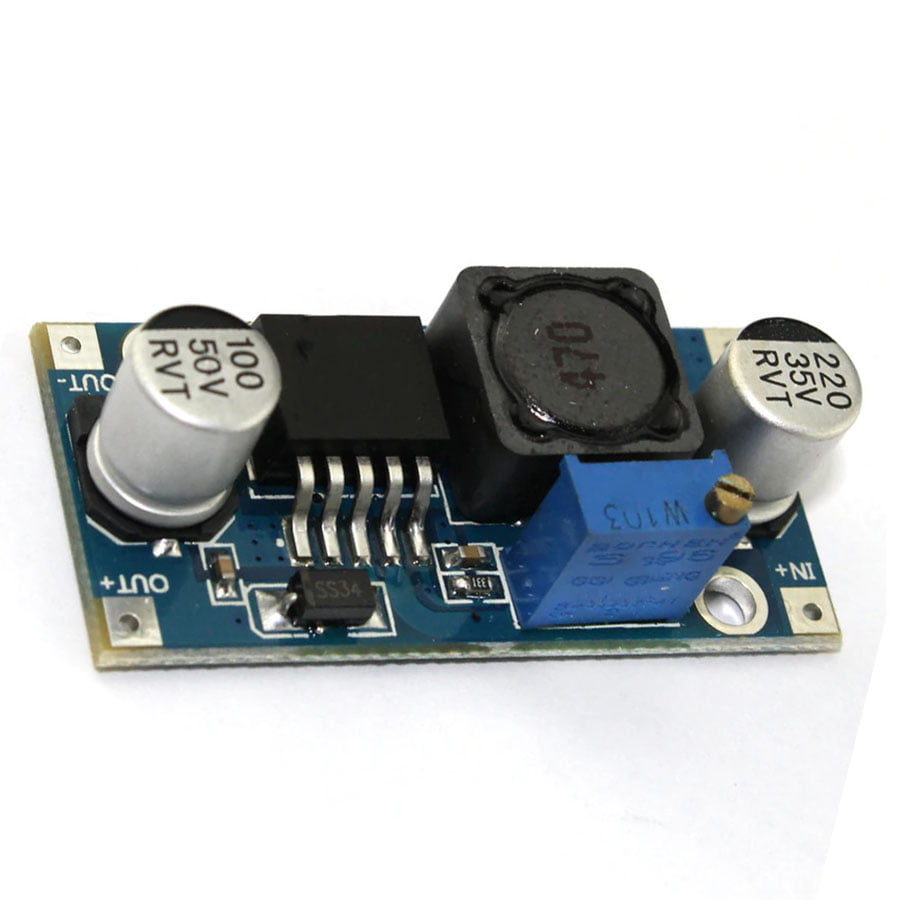 DC-DC Adjustable Boost Step Up Converter Booster Power Supply Module with LED Voltmeter XL6009 - Image 3