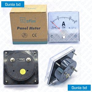 Analog AC Current Meter Ammeter Gauge Square Panel Ampere Meter 80x80mm sfim SF-80