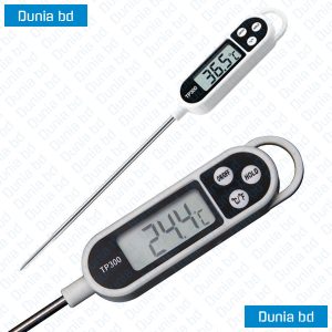 TP300 Digital Food Thermometer Probe For Kitchen BBQ Meat Water Milk Oil Tea Soup Oven Temperature Measuring Tool