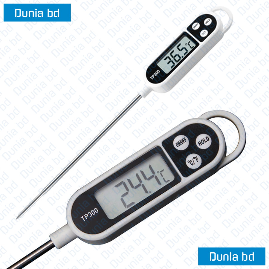 TP300 Digital Food Thermometer Probe For Kitchen BBQ Meat Water Milk Oil Tea Soup Oven Temperature Measuring Tool