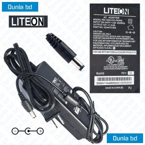 Liteon 12v Audio/Video Power Supply Adapter AC to DC Converter