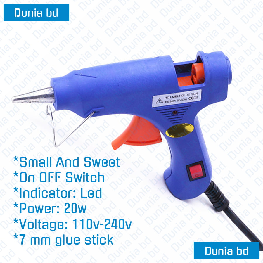 20W Small Hot Glue Gun High Temperature Heater Melt