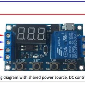 Timer Relay Digital display with Trigger XY-J02